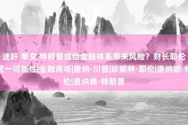 迷奸 拳交 特朗普或给金融体系带来风险？财长耶伦劝诫这一可能性|金融商场|唐纳·川普|珍妮特·耶伦|唐纳德·特朗普